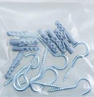 Крюк-полукольцо с дюбелем Стройбат 12 мм (1 шт)  картинка